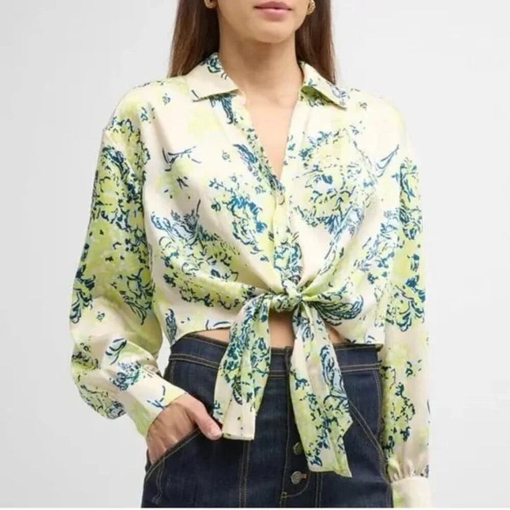 Cinq a Sept Seaside Bouquet Marianna Top